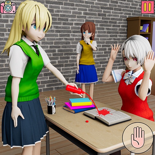 Anime High School Girl Life iOS App