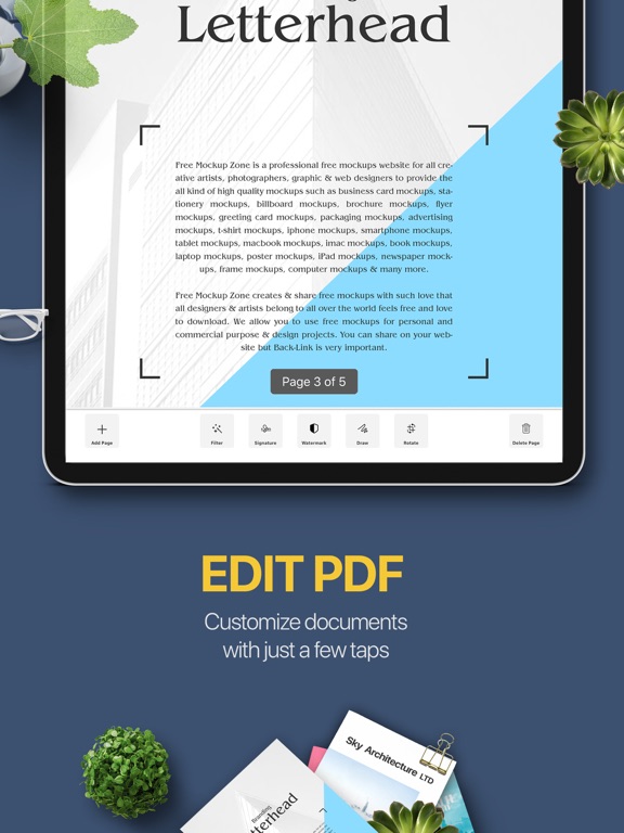 Screenshot #5 pour PDF Manager - Scan Text, Photo