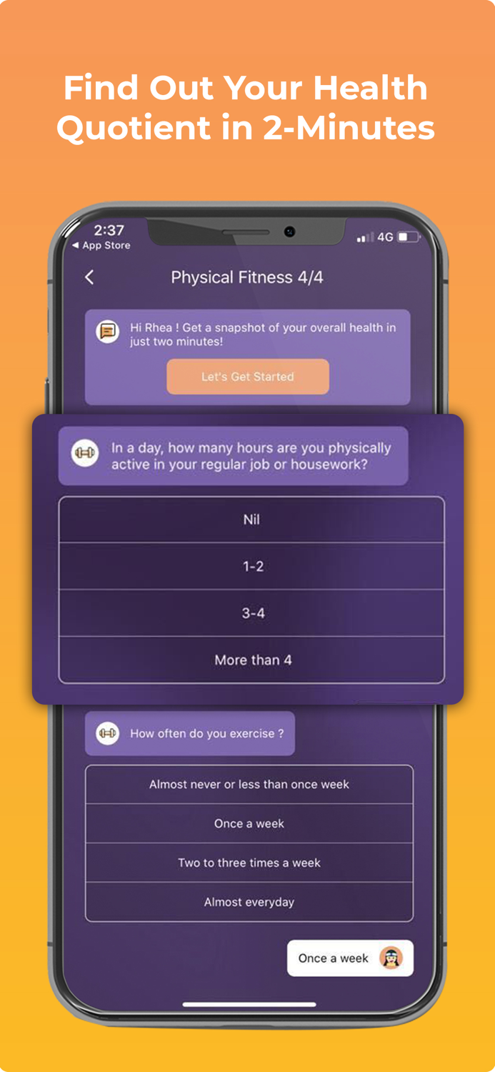 Happily Health a Wellness App