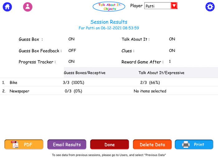 Talk About It Objects Pro HD