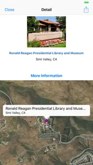places of our presidents iphone screenshot 3
