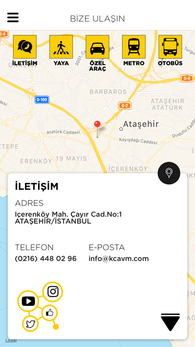 Kozyatağı Carrefour AVM Screenshot