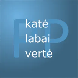 PickAPair Lithuanian - English app icon