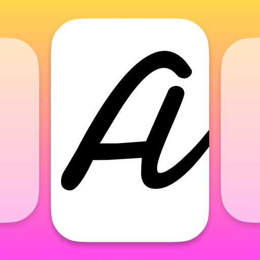 Fonts for social networks iOS App