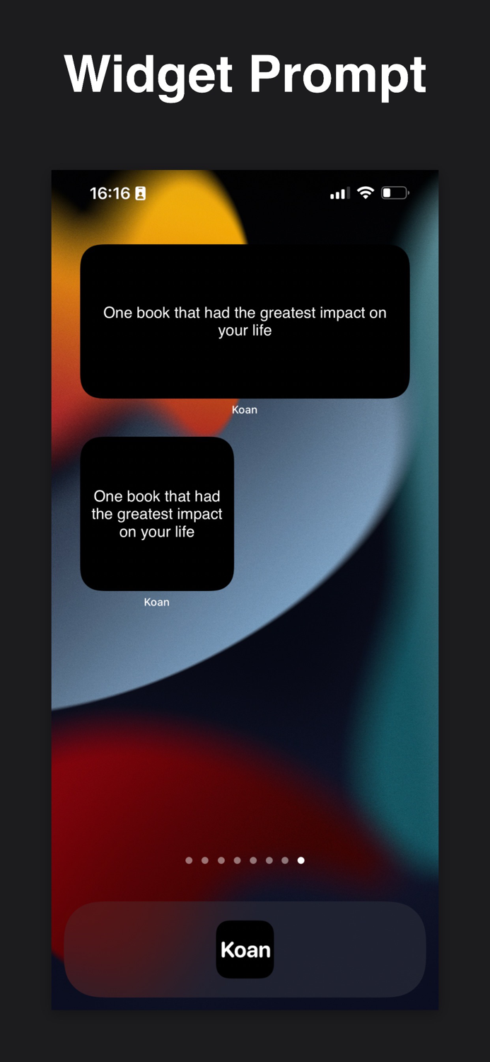 Koan Question Journal