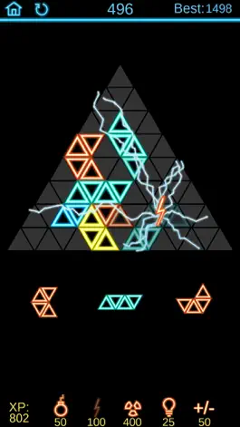 Game screenshot Neon Poly - Hexa Puzzle Game hack