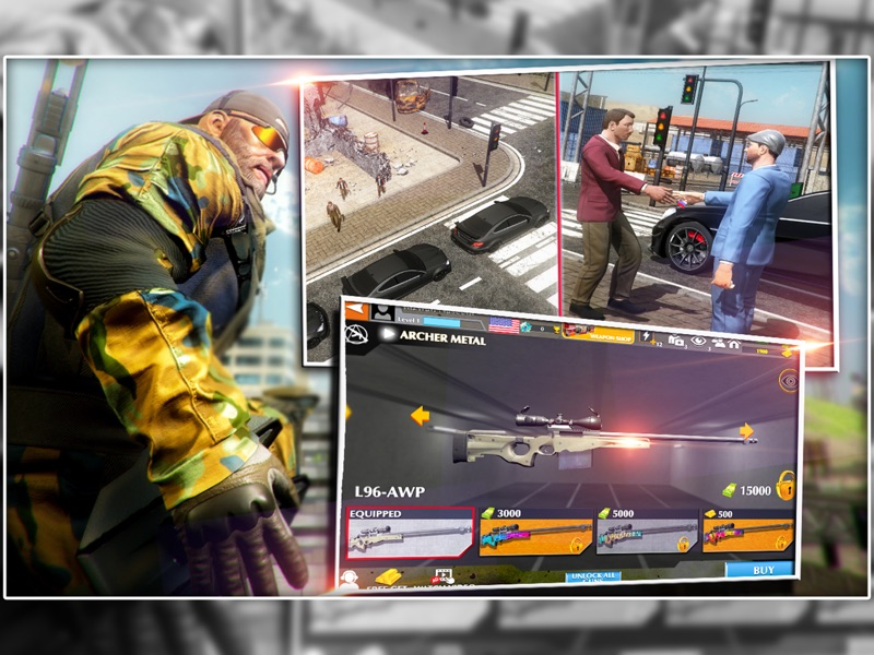 francotirador 3d asesino cubri screenshot 7