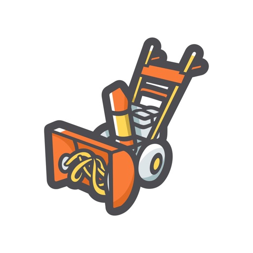 Snowblowing Stickers icon