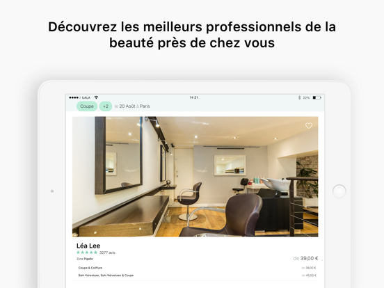 Screenshot #5 pour Uala - Coiffure & Beauté