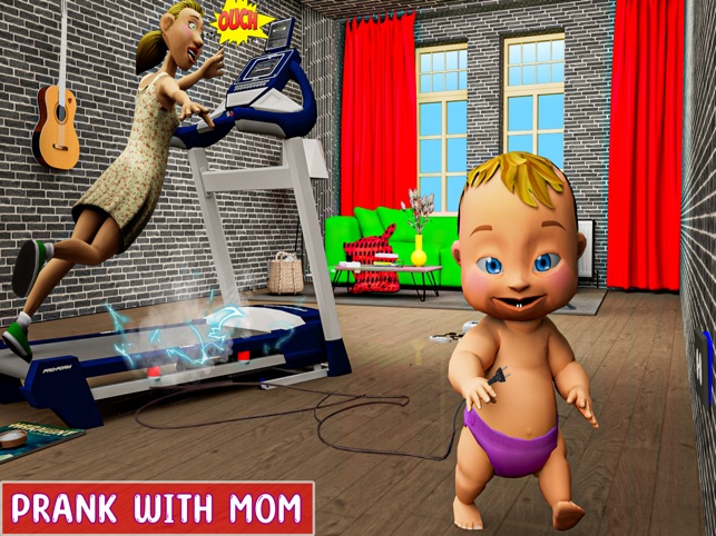 Naughty baby simulation Level 2 and 3 Gameplay, Baby prank games