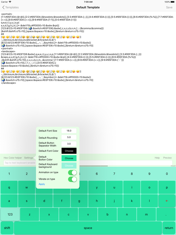 Screenshot #5 pour Personal Keyboard Lite
