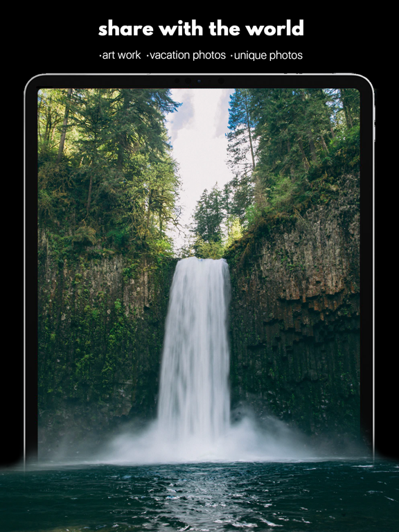 Pxlur: Live Wallpapers iPad screenshot 1 - Utilities app