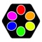 Make a flashing DISCOlight with stroboscope of your phone, select the colours and patterns