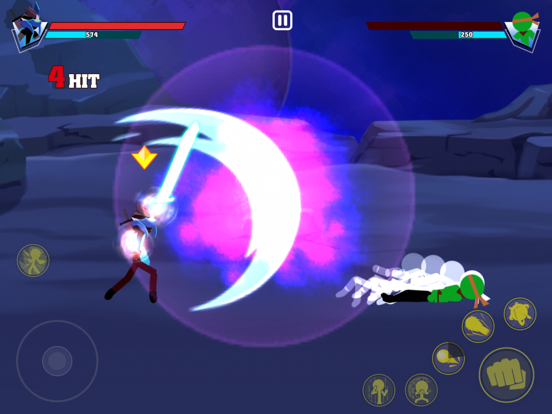 Screenshot #5 pour Stickman Battle Fight Hero War