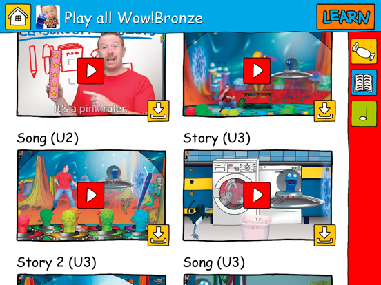 My Wow! Videos iPad screenshot 4 - Education app