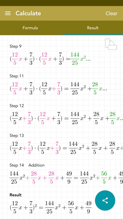 Square of a Binomial PRO