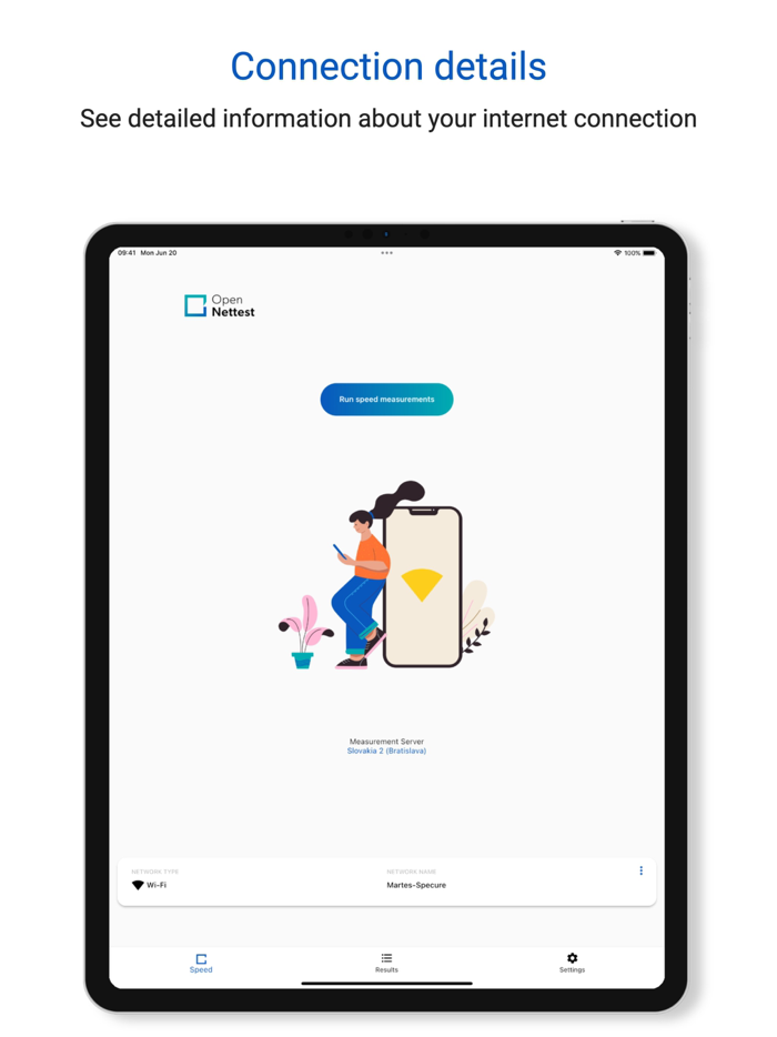 Speedtest by Open Nettest