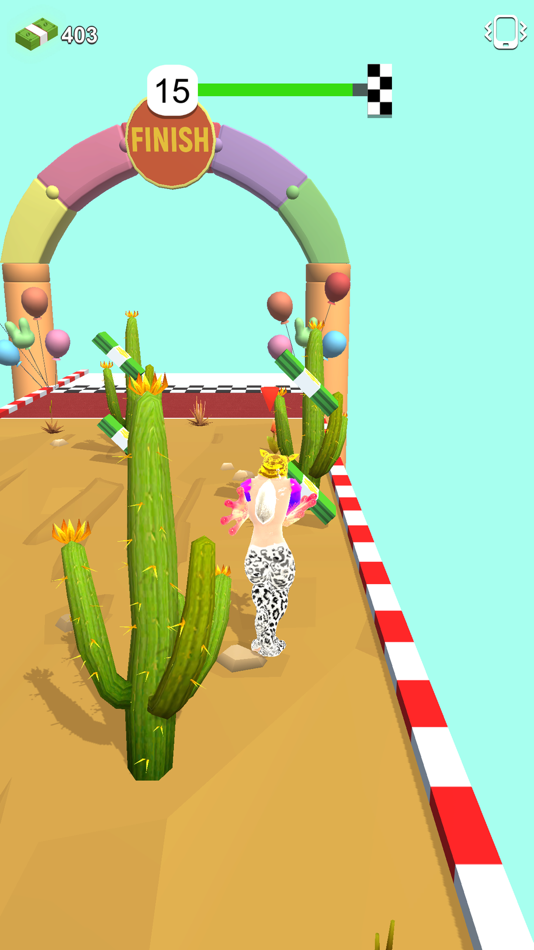 #7. Mutant Run 3D (iOS) Podle: Xiamen Sixcube Information Technology Co., Ltd.