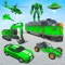 Enjoy The most waited police car battle of train robot and bus robot transformation game