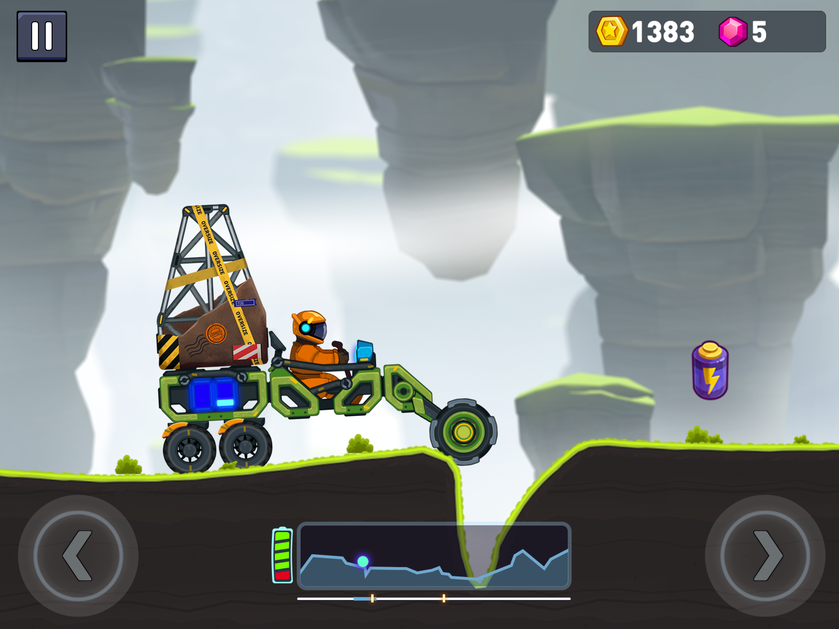 Rovercraft 2: Race a space car