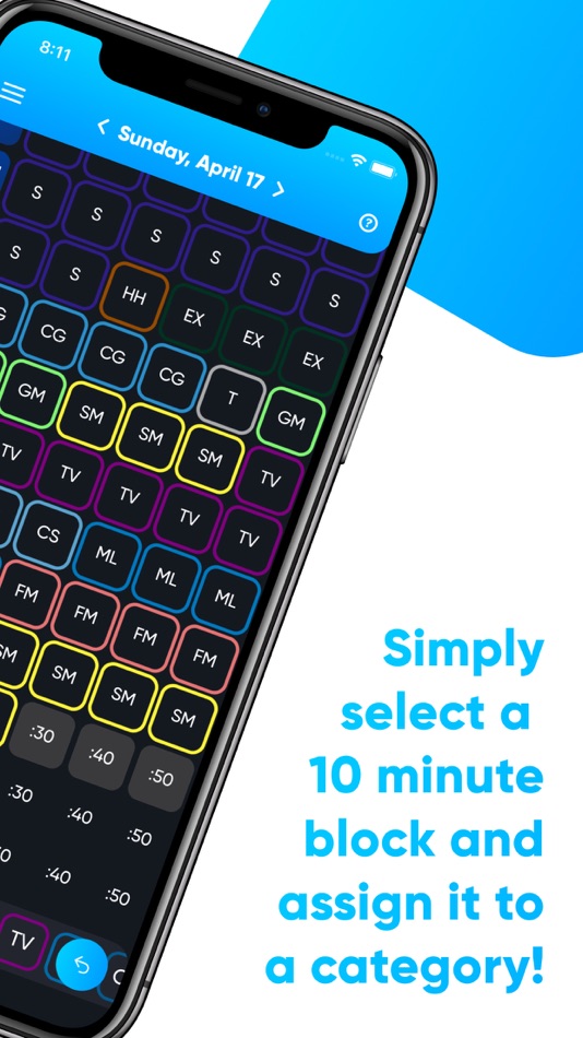 #2. 10MB: Time Tracking, Made Easy (iOS) 由: Xavier Polisetty