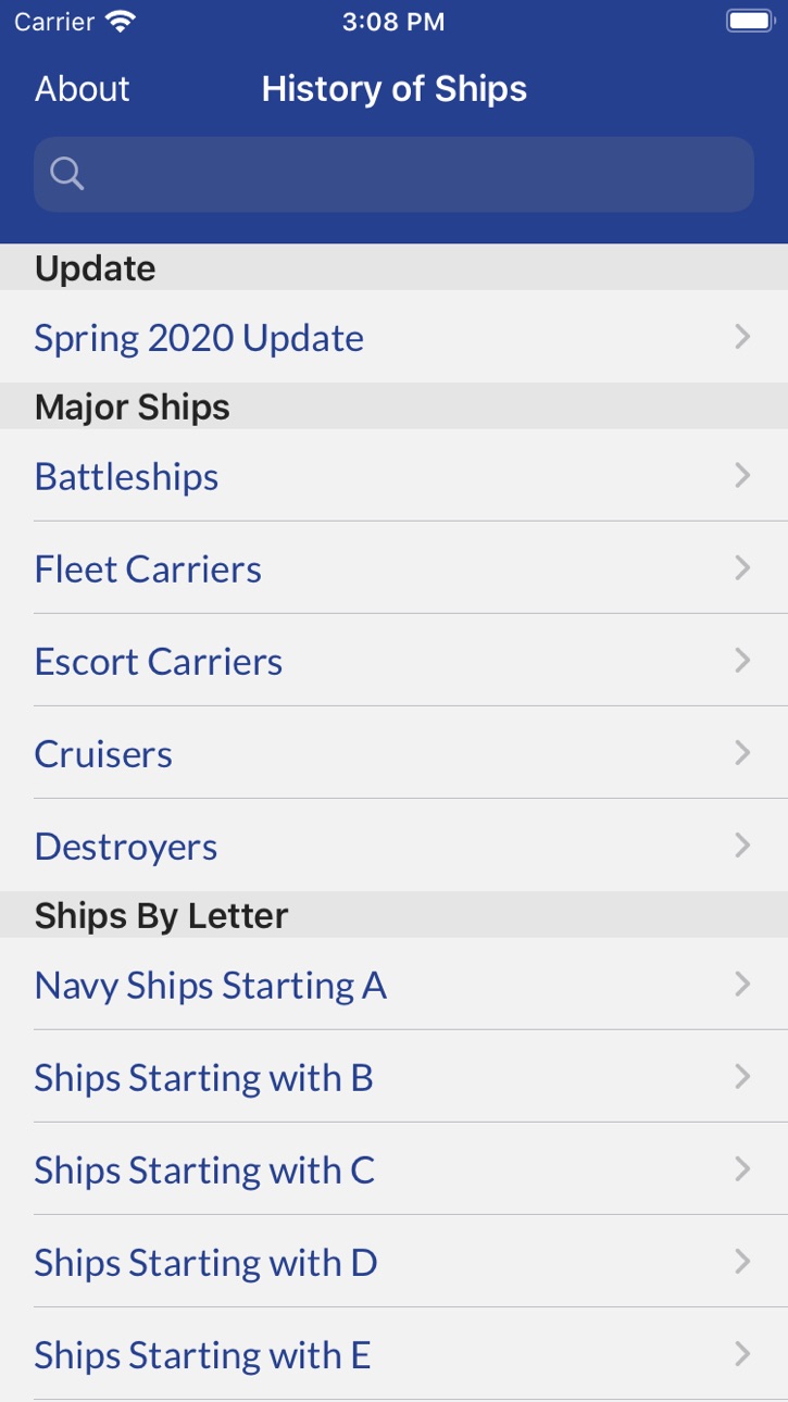 iPhone screenshot