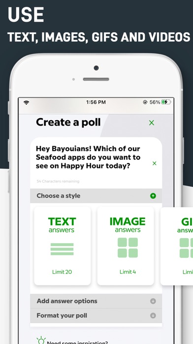 Pollinate Multimedia Polls Screenshot