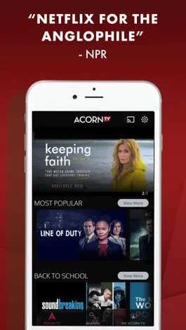 Game screenshot Acorn TV: Watch British Series mod apk