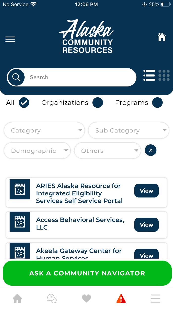Alaska Community Resources