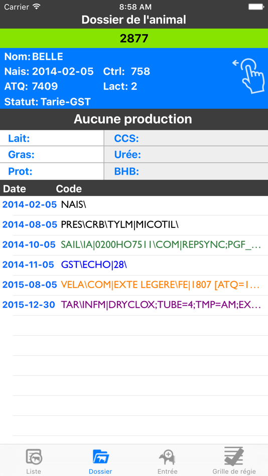 #3. DSA Laitier-Producteur Mobile (iOS) 由: DSAHR Inc.