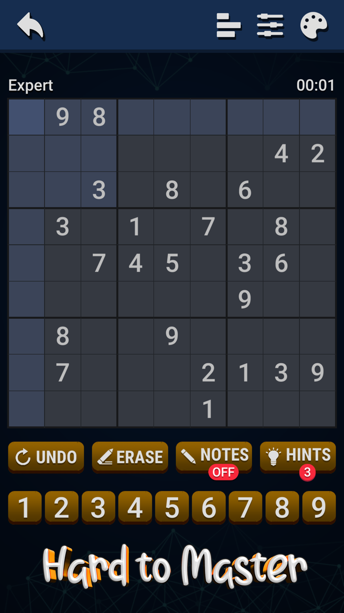 SODUku Classic Sudoku Puzzle