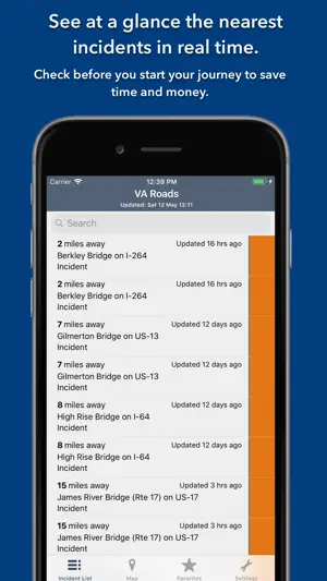 Virginia State Roads screenshot 3