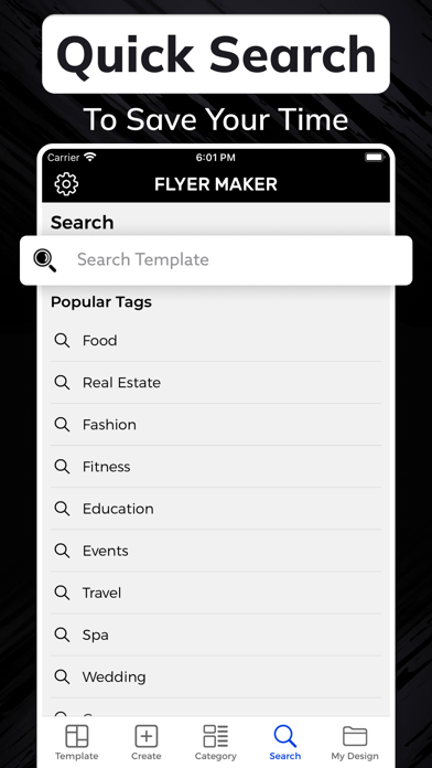 Flyer Maker + Poster Maker Screenshot