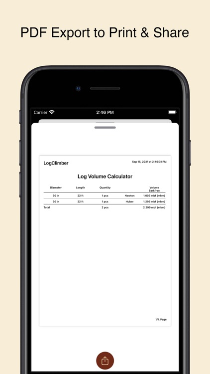 LogClimber - Wood Log Calc