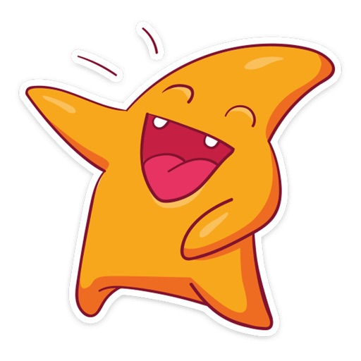 Star Cute Pun Funny Stickers icon