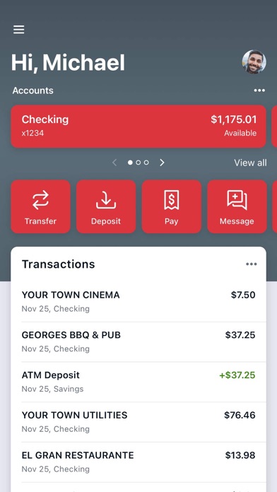 NEW Peoples Bank & Trust Screenshot