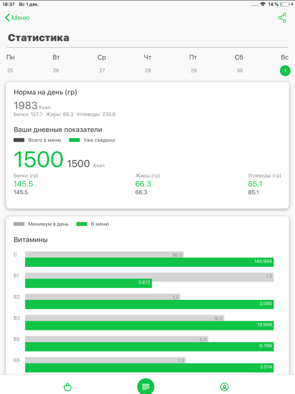 Screenshot #4 pour VITA: nutrition femme enceinte