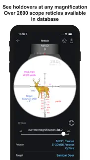 chairgun elite ballistic tool iphone screenshot 3