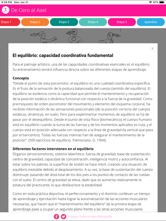 De Cero Al Axel iPad screenshot 9 - Sports app