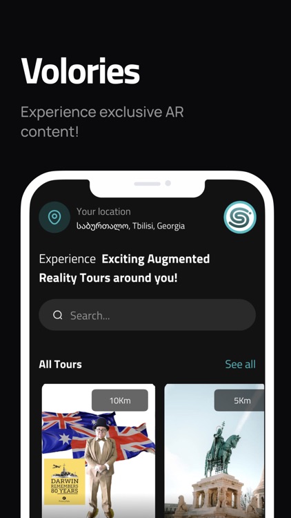 Volories: AR Stories on the Go