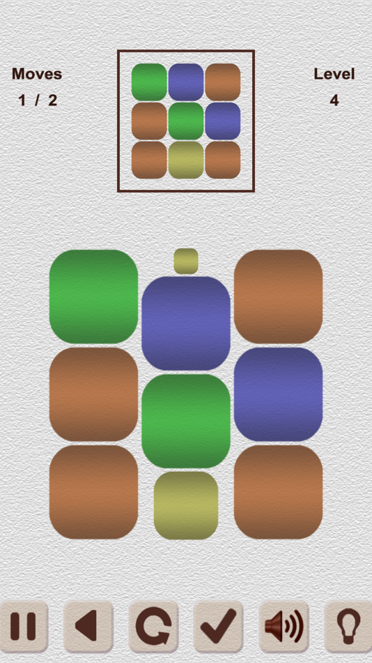 #3. Puzzle flat cube (iOS) 由: Ruslan Goncharenko