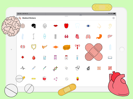 Screenshot #4 pour Medical Stickers