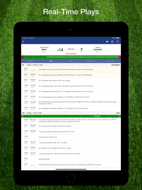 Scores App: For NFL Football screenshot 2