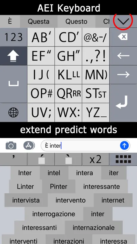 K4us Italian Keyboard