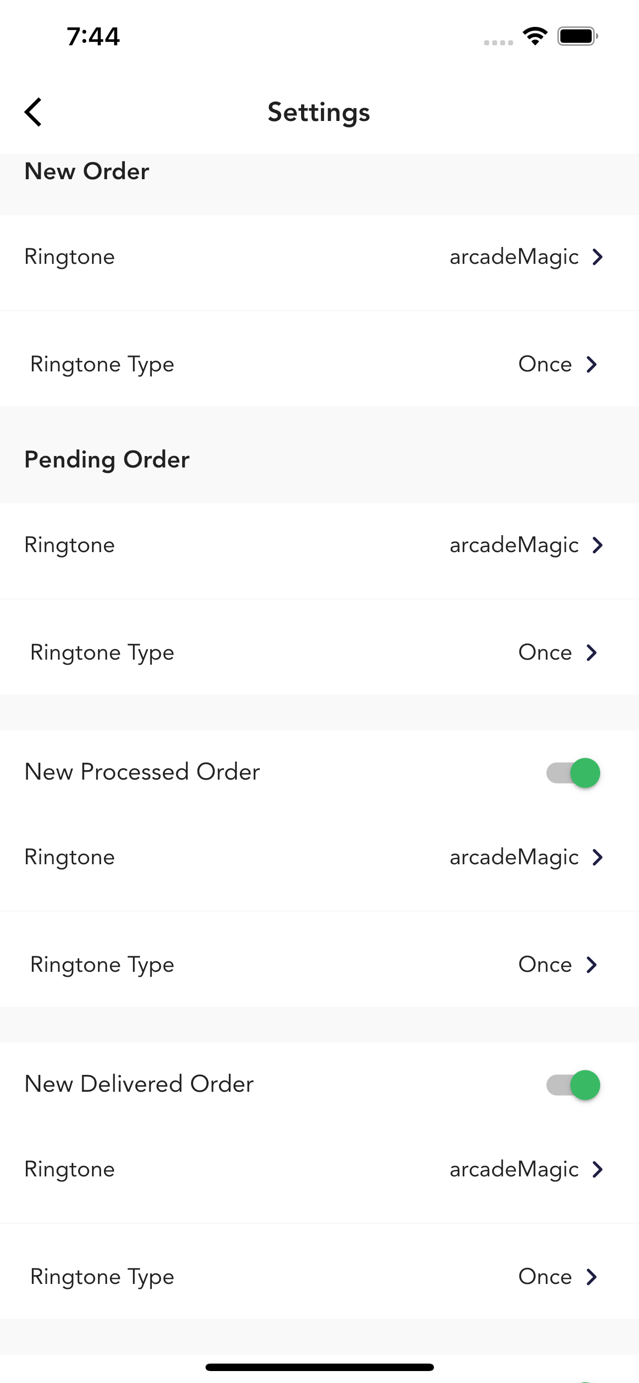 OSOSS ORDERS