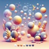Guess the bubbles icon