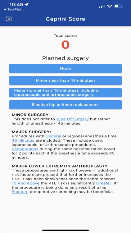 v-WIN Caprini score screenshot-4