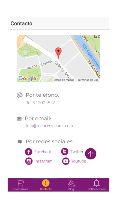 Screenshot #1 pour Todocerraduras APP
