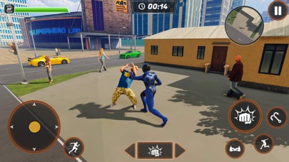 Iron Superhero war Real Heros Screenshot