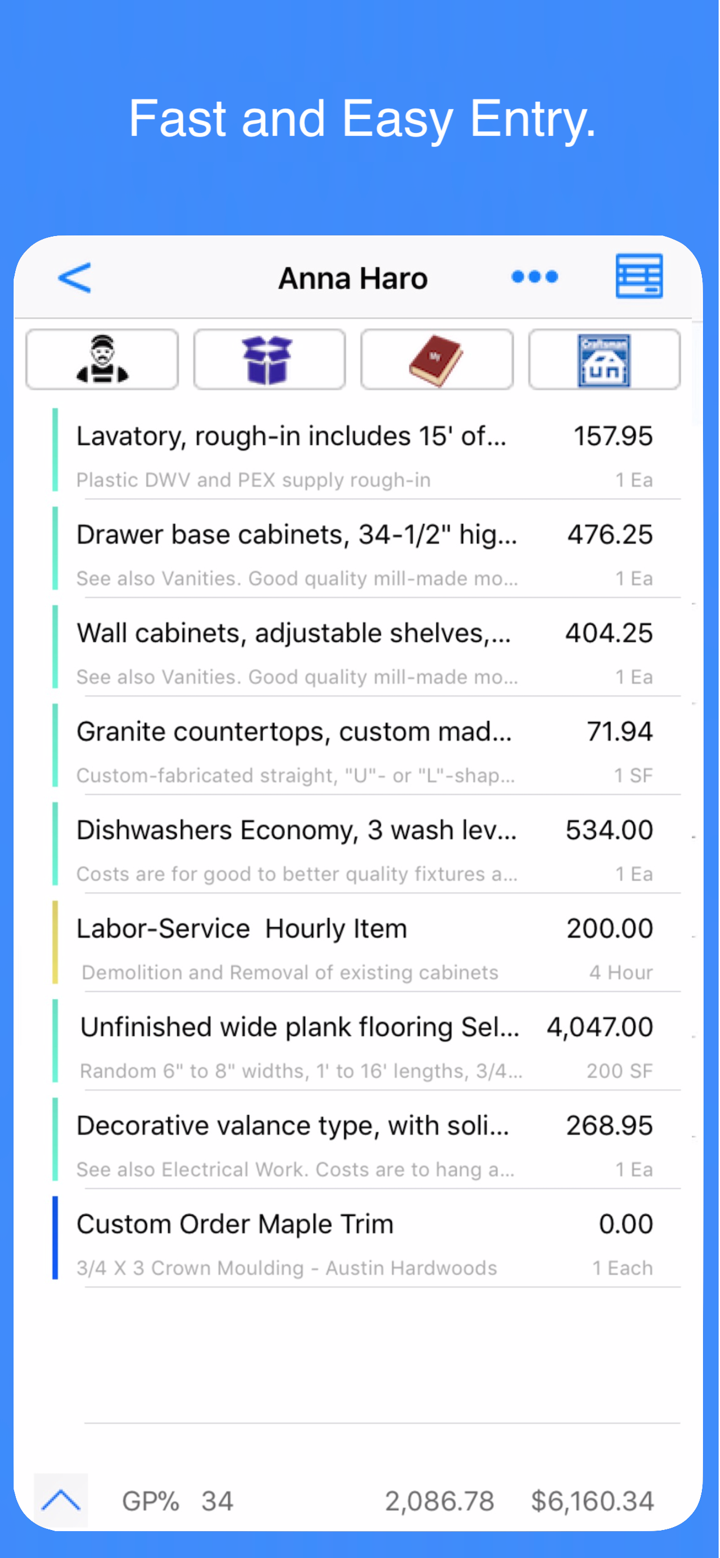 Contractor Estimate & Invoice screenshot 3